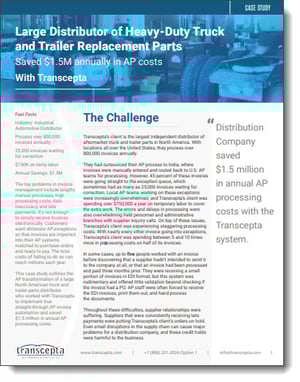 Case Study Truck Distributor